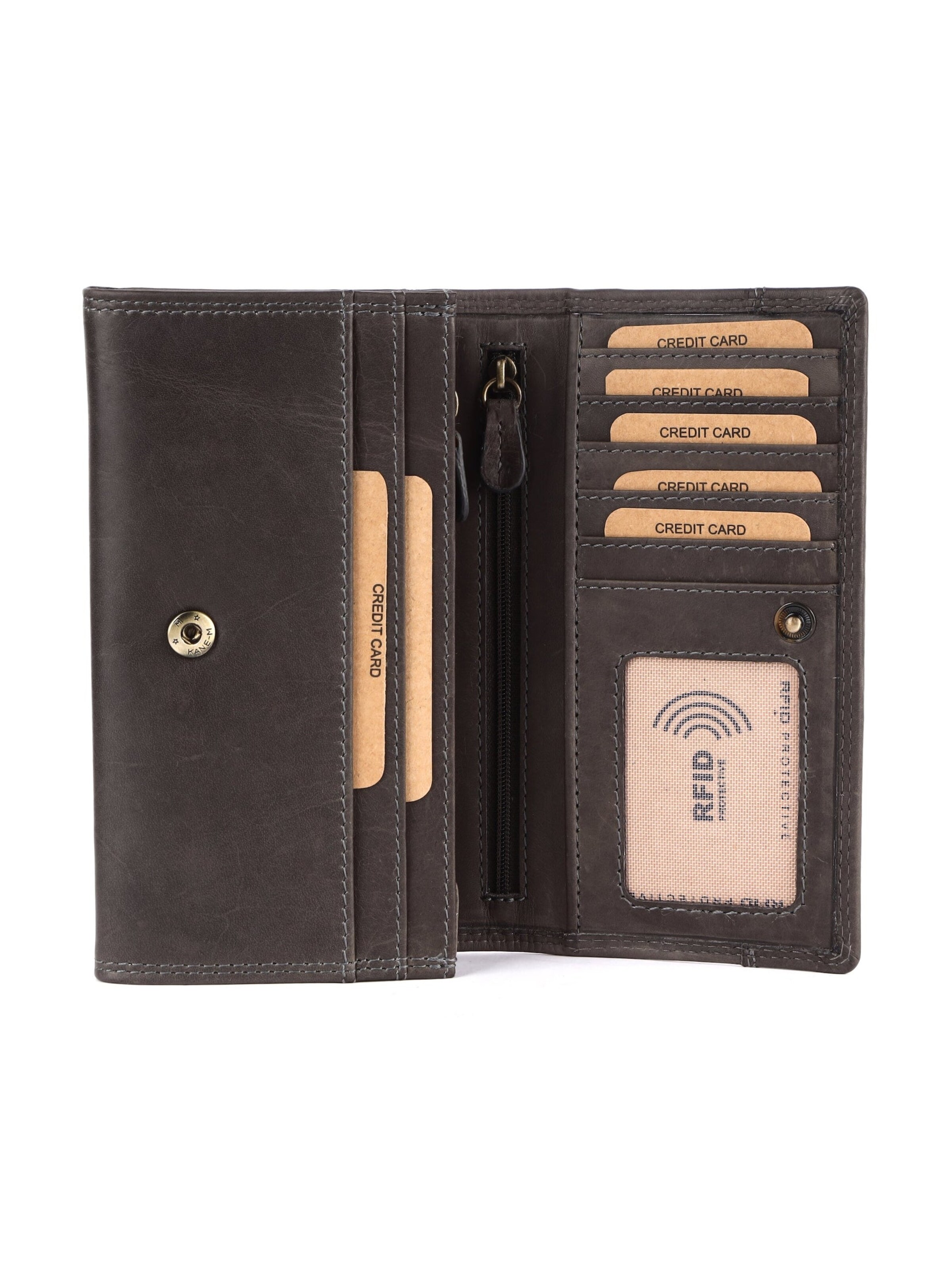 Benthill Wallet in Grey