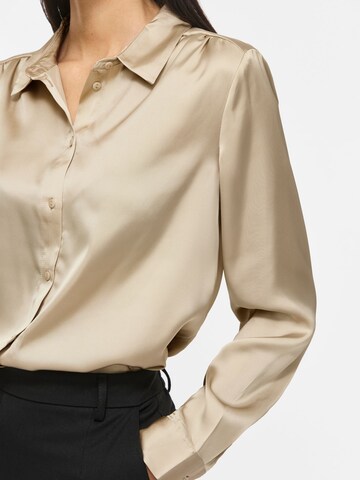 VILA Blouse 'VISofie' in Beige