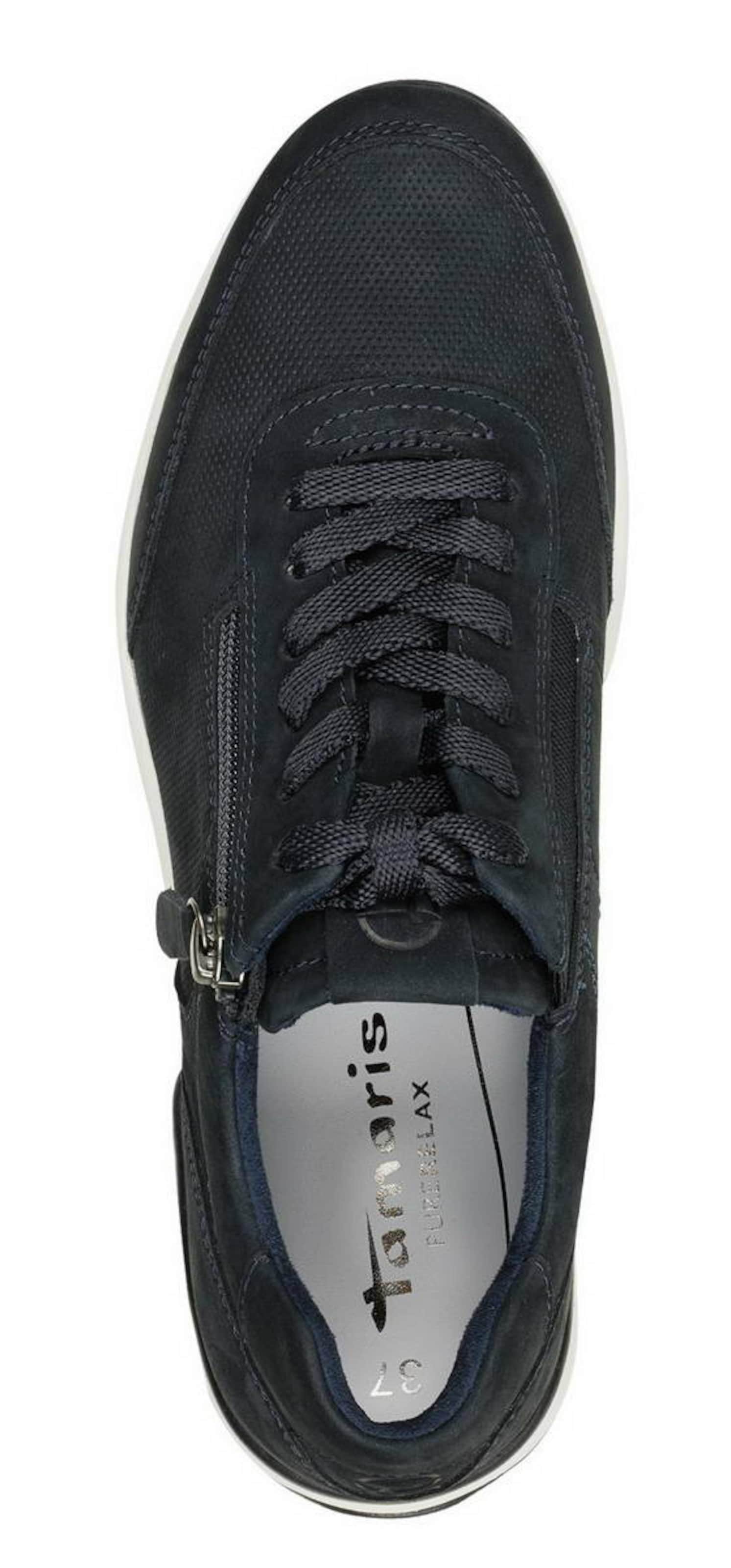 Tamaris Athletic lace-up shoe in Black