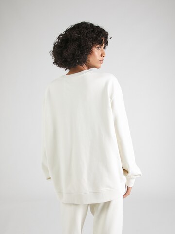 HUGO Sweatshirt i vit