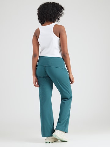 Only Play Curvy - Flared Calças de desporto 'ONPFOLD' em verde