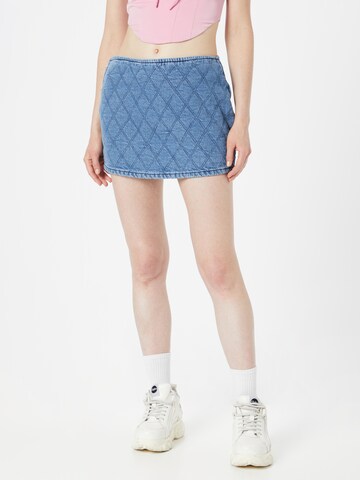 Nasty Gal Rok in Blauw: voorkant