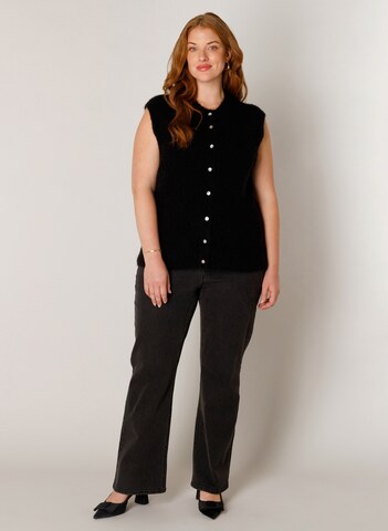 BASE LEVEL CURVY Vest in Black