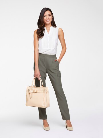 Regular Pantaloni 'Ashley Brooke' de la heine pe verde