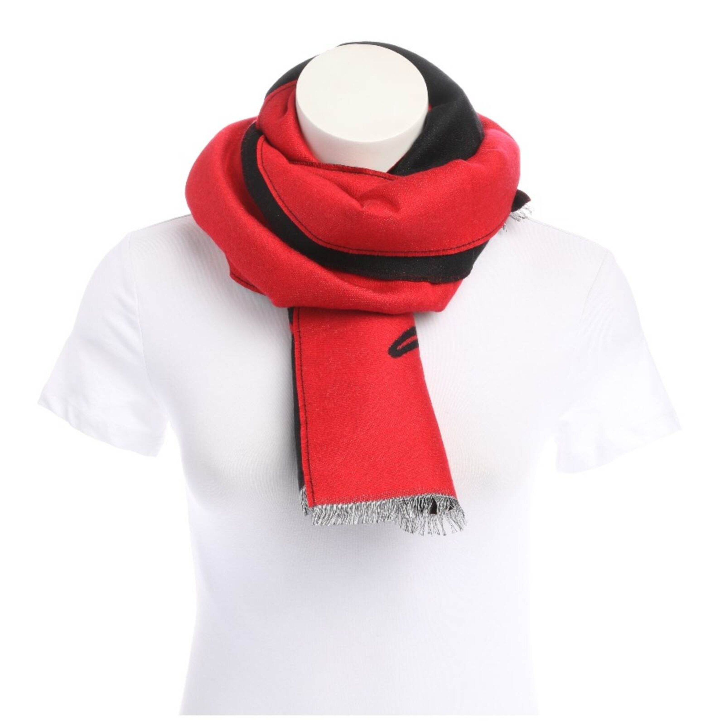 Givenchy Scarf & Wrap in One size in Red: front