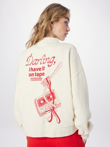 SCOTCH & SODA Sweatshirt in Beige
