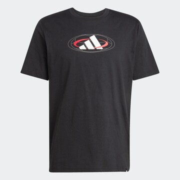 ADIDAS SPORTSWEAR T-Shirt in Schwarz: Vorderseite