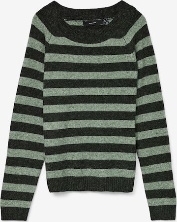 VERO MODA Sweater 'VMDoffy' in Green: front