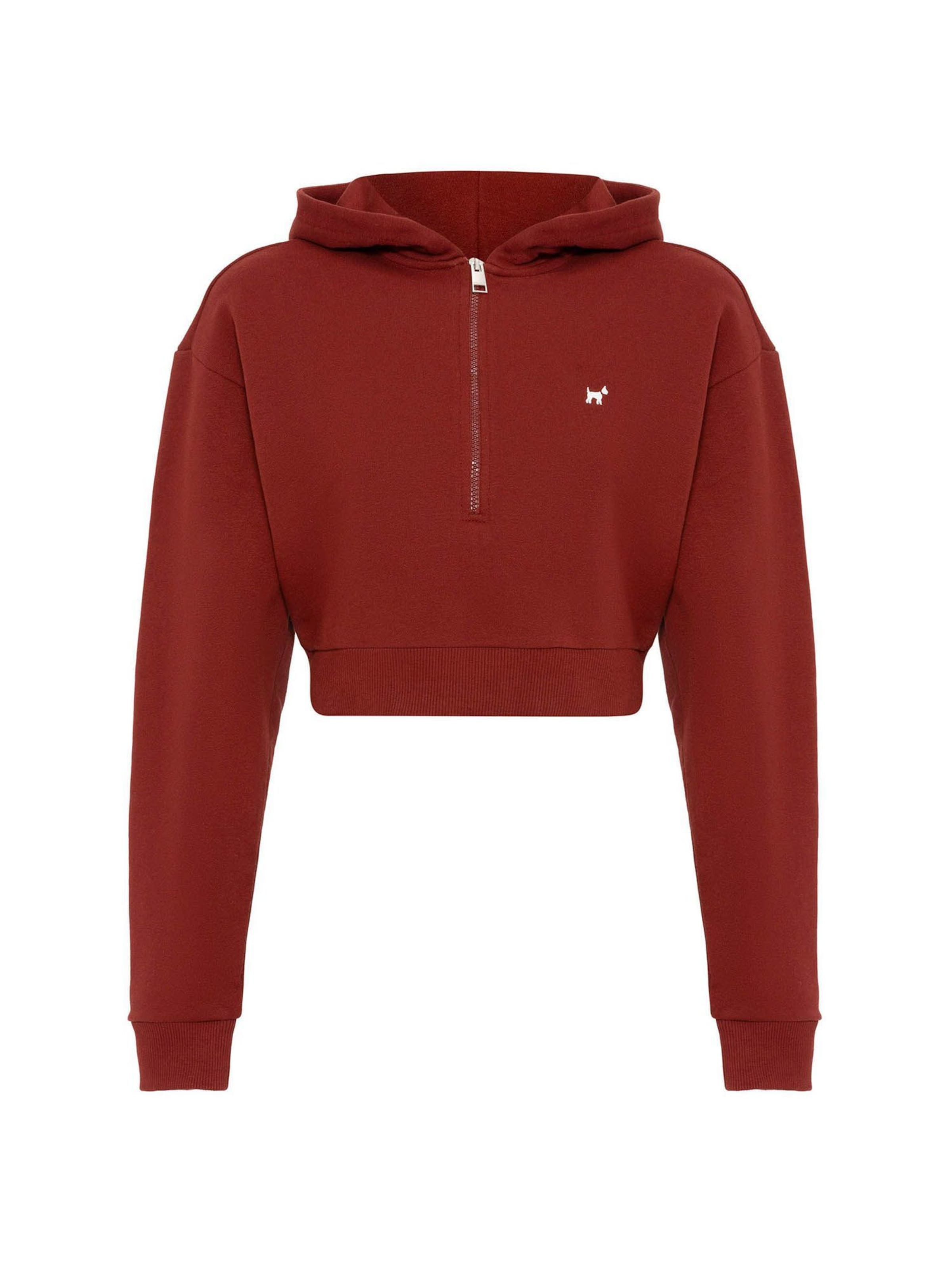 Williot Μπλούζα φούτερ σε κόκκινο: μπροστά