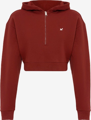 Williot Sweatshirt in Red: front