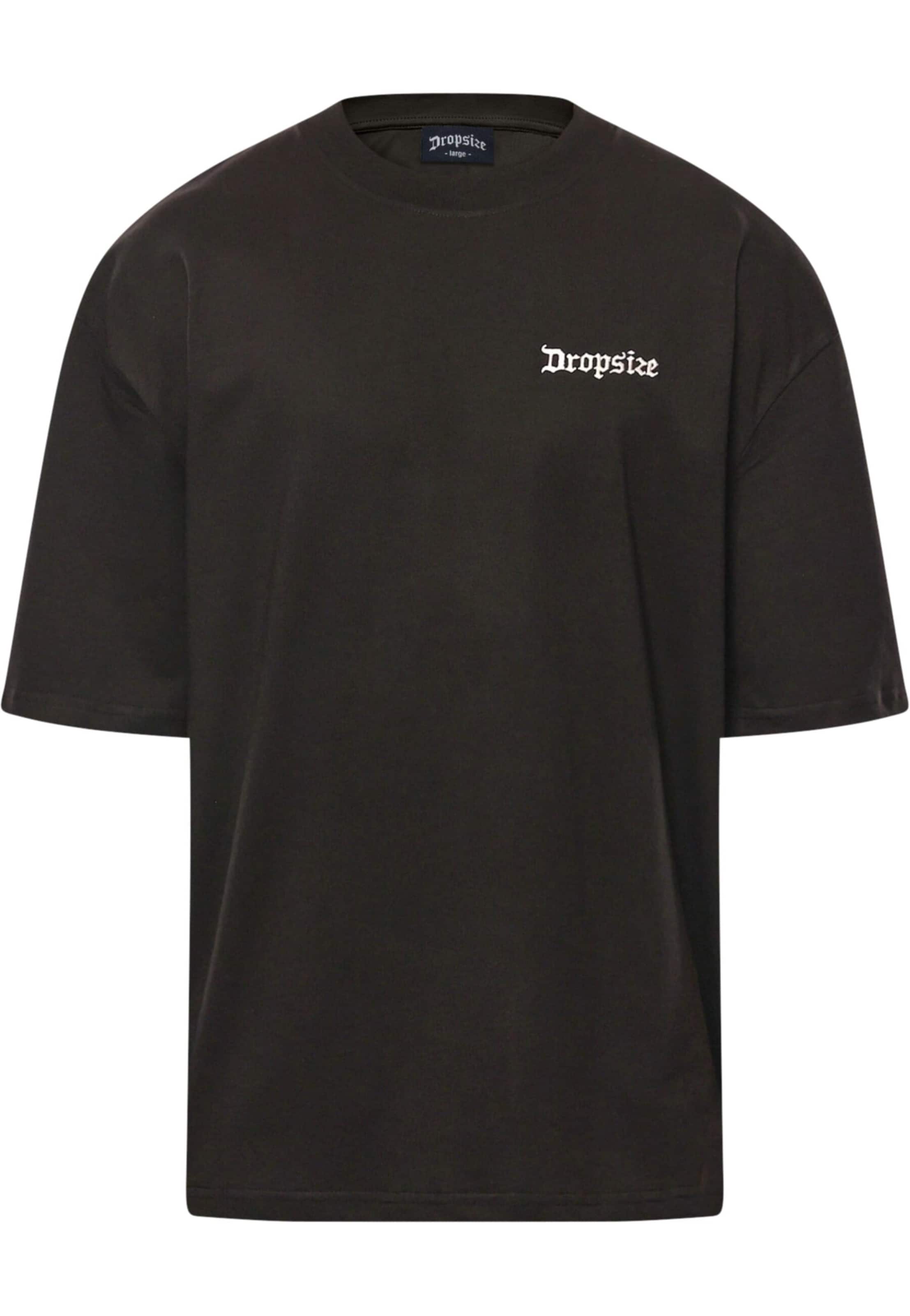 Dropsize Shirt in Black: front