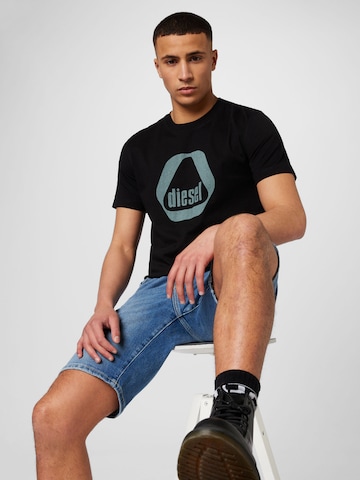 DIESEL Bluser & t-shirts 'Diegor' i sort