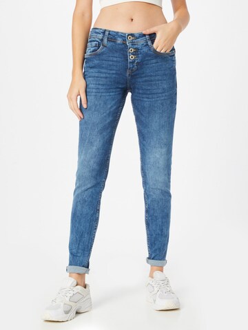 Sublevel Skinny Jeans in Blue: front