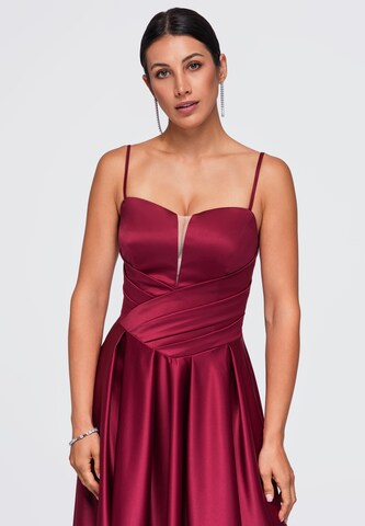 Ombre Evening dress in Red