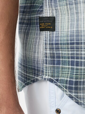 CAMEL ACTIVE Regular fit Button Up Shirt in Blue