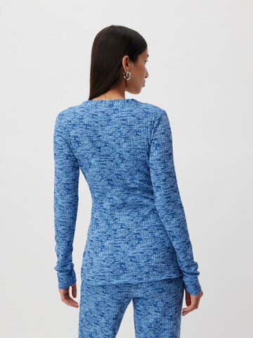 LeGer by Lena Gercke Knit Cardigan 'Clara' in Blue