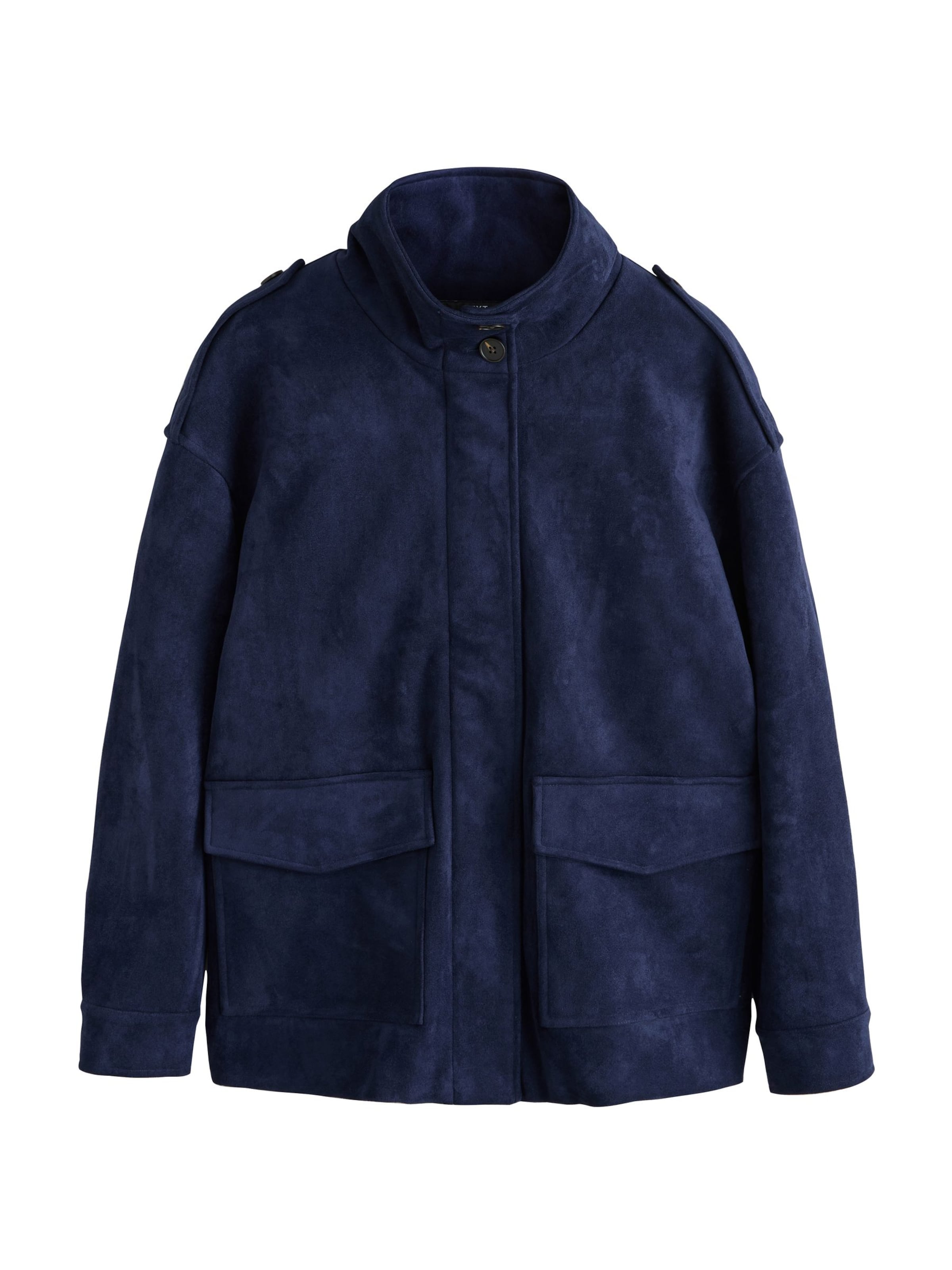 Next Tussenmantel in Blauw: voorkant