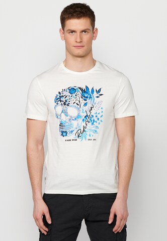 KOROSHI T-Shirt in Weiß: Vorderseite