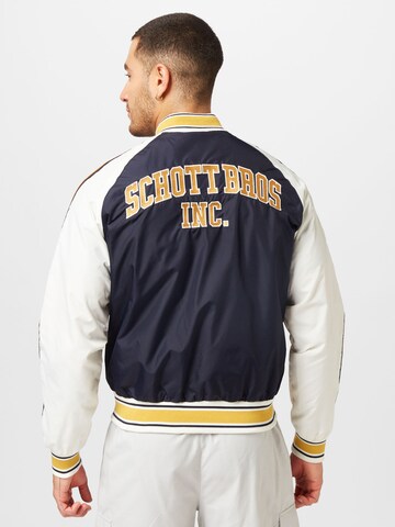 Schott NYC - Chaqueta de entretiempo 'Guardians' en azul: frente