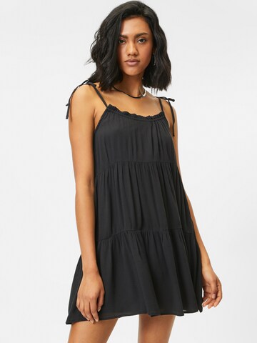 HOLLISTER Kleid 'APAC' in Schwarz: predná strana