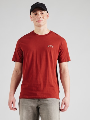 BILLABONG Футболка 'ARCH' в Красный