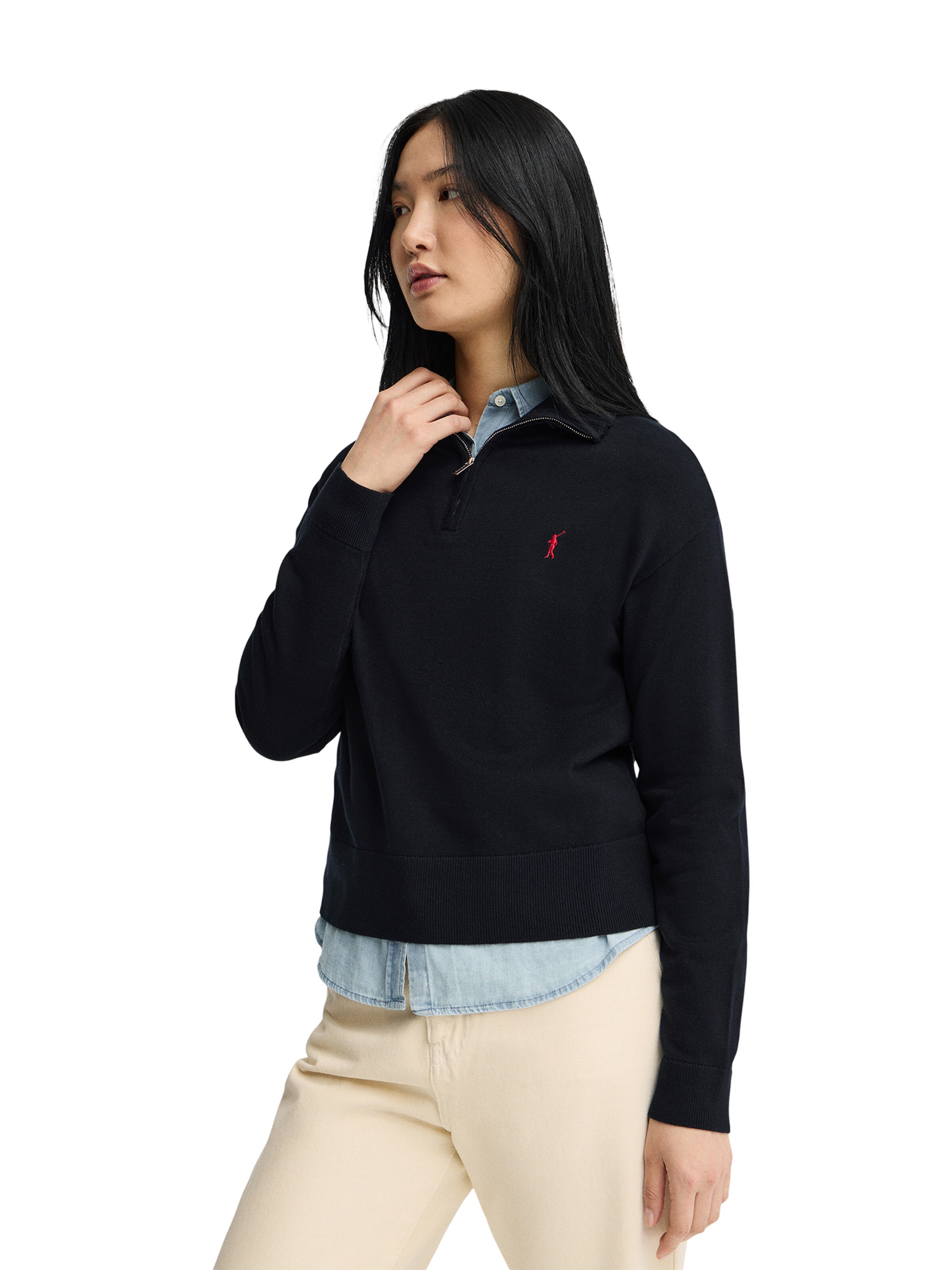 Polo Club Pullover 'Rigby Go' in Blau