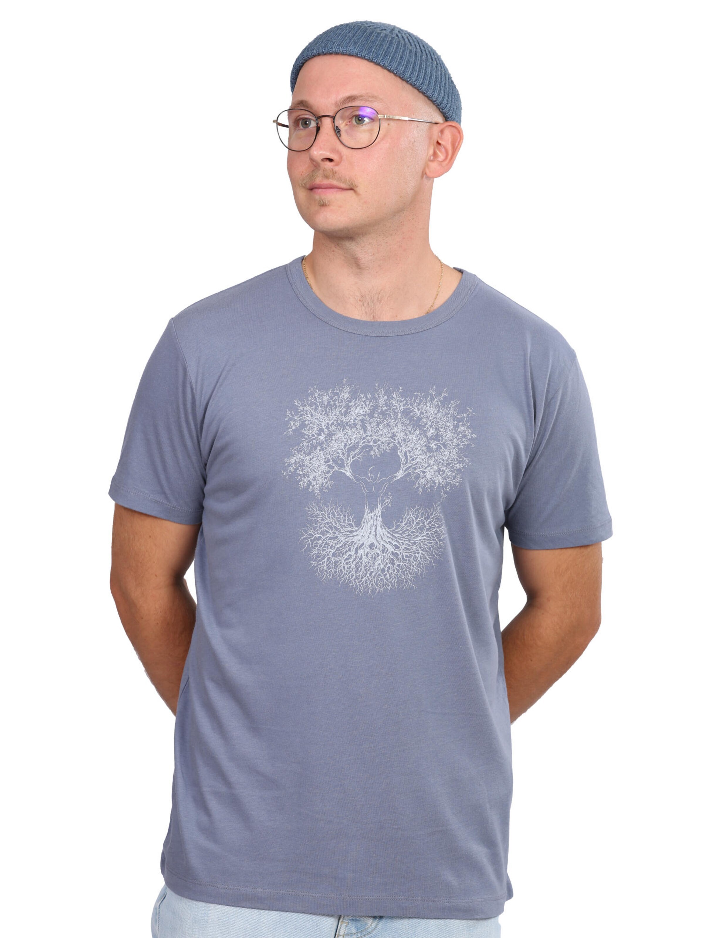 Life-Tree Shirt 'Fairwear Bambus Fusion' in Purple