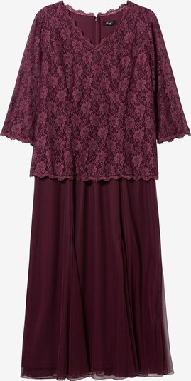 SHEEGO Evening Dress in Aubergine, Item view