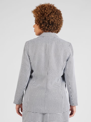 PIECES Curve Blazer in Weiß