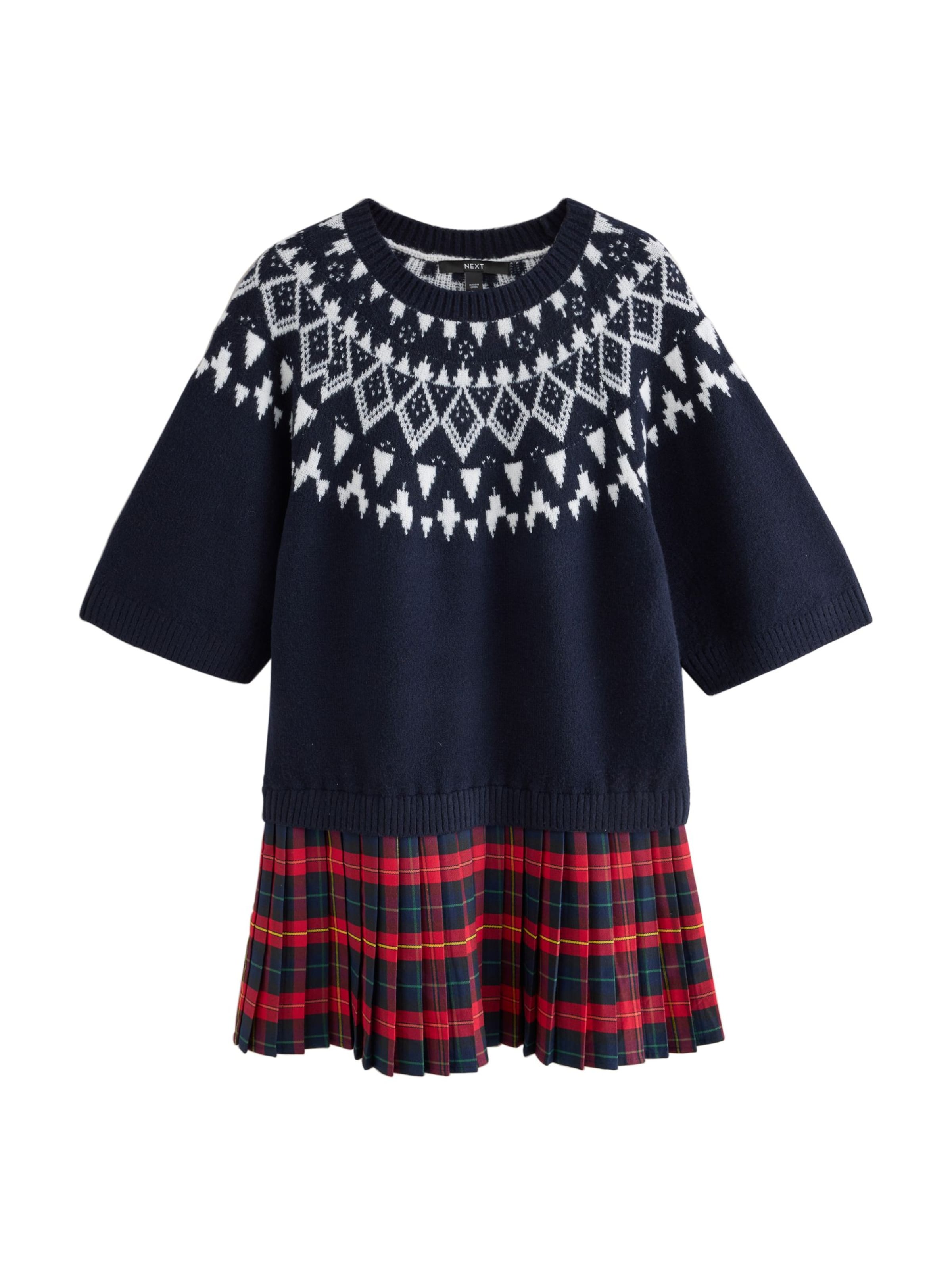 Abito in maglia di Next in blu: frontale