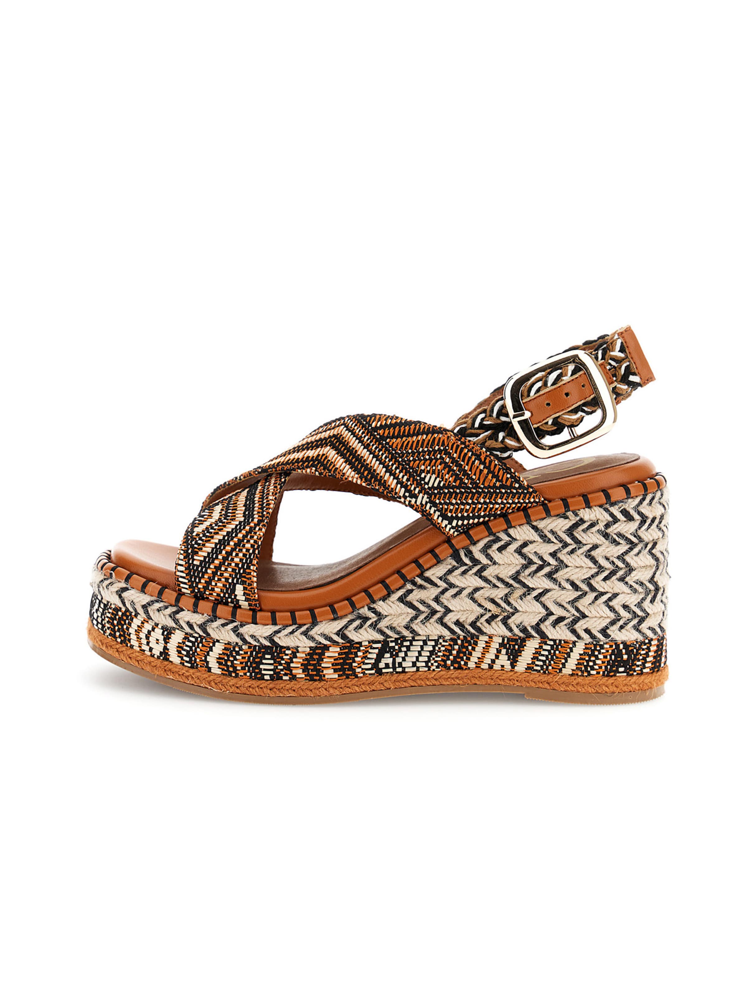 CAFè NOIR Sandaal in Bruin: voorkant