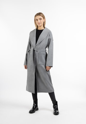 DreiMaster Vintage Between-Seasons Coat in Grey