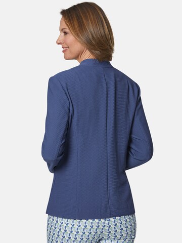 Goldner Blazer in Blau