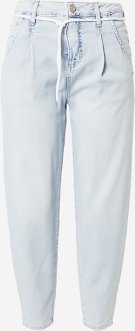 Gang Loosefit Broek 'SILVIA' in Blauw: voorkant