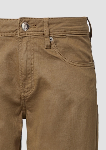 QS Slimfit Hose in Grün