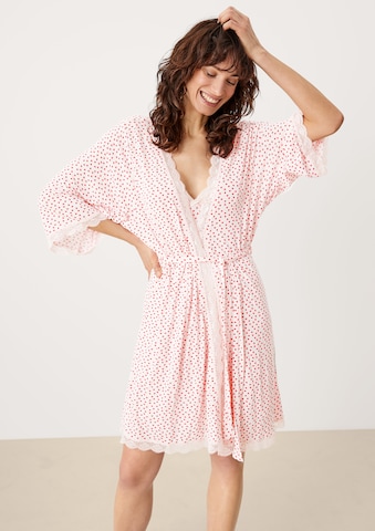 Robe de chambre s.Oliver en rose : devant