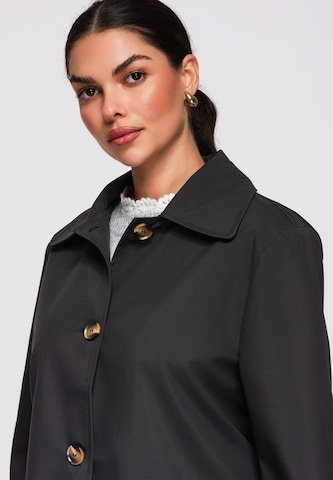 Manteau mi-saison Ombre en noir