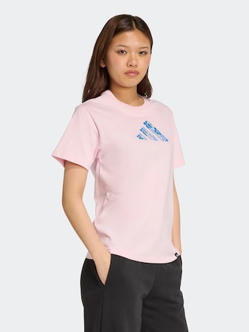 ADIDAS SPORTSWEAR Тениска 'SOFTS 1' в розово: отпред