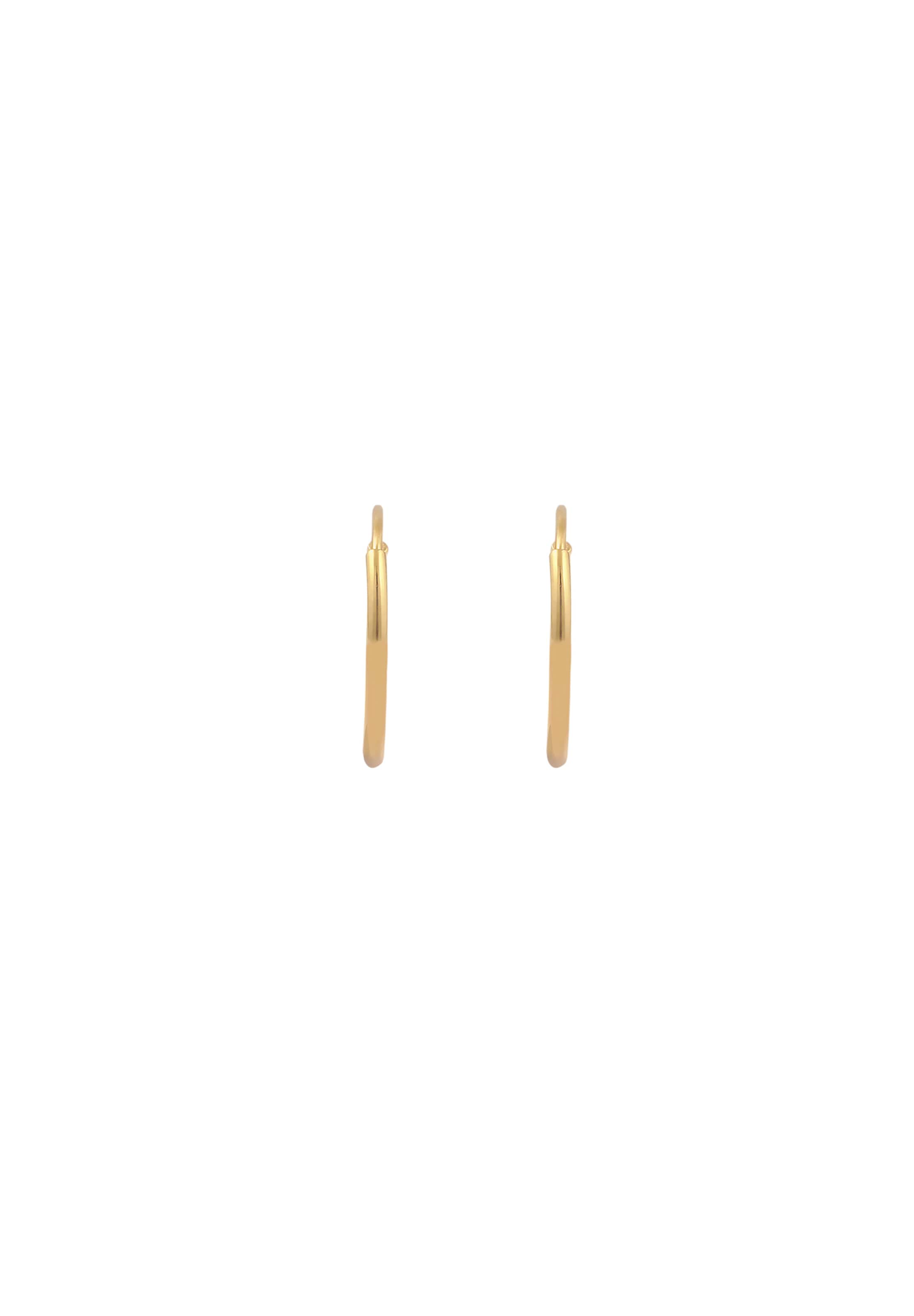 Stilnest Earrings in Gold