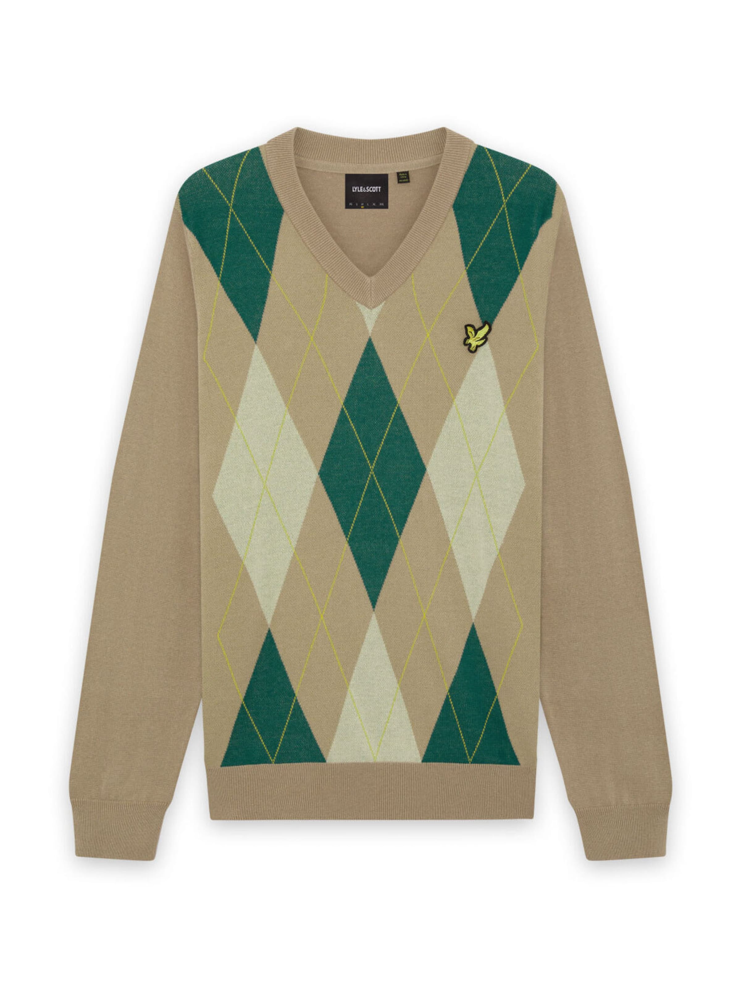 Lyle & Scott Pullover in Beige: Vorderseite
