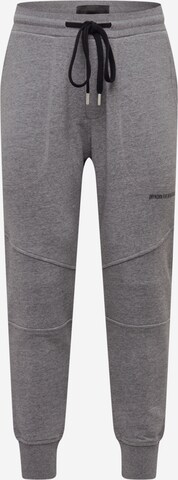 DRYKORN Zúžený Kalhoty 'BOLDLY' – šedá: přední strana