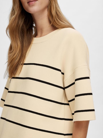 SELECTED FEMME Sweater in Beige