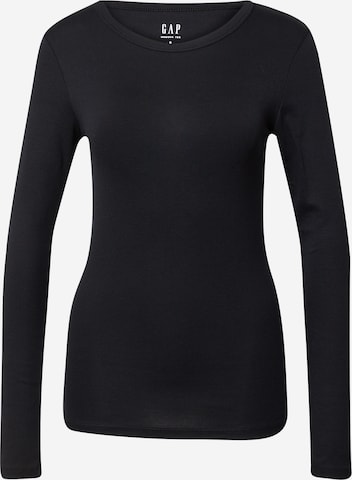 GAP - Camiseta en negro: frente