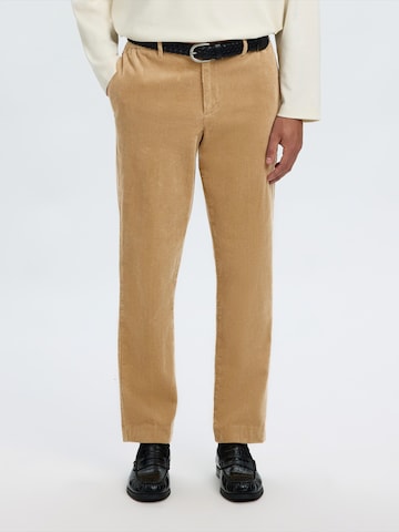 SELECTED Bukser i beige: forside