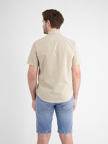 LERROS Regular fit Button Up Shirt in Beige