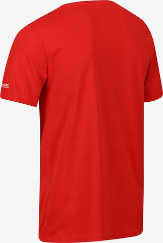 REGATTA Performance Shirt 'Fingal VII' in Red