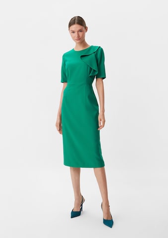 Robe COMMA en vert : devant