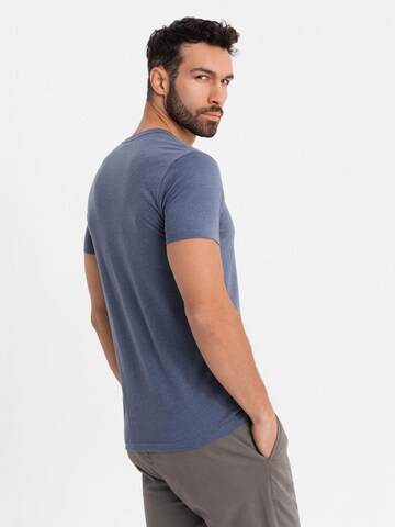 Ombre Shirt in Blauw