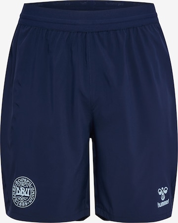 Hummel Regular Shorts in Blau: Vorderseite