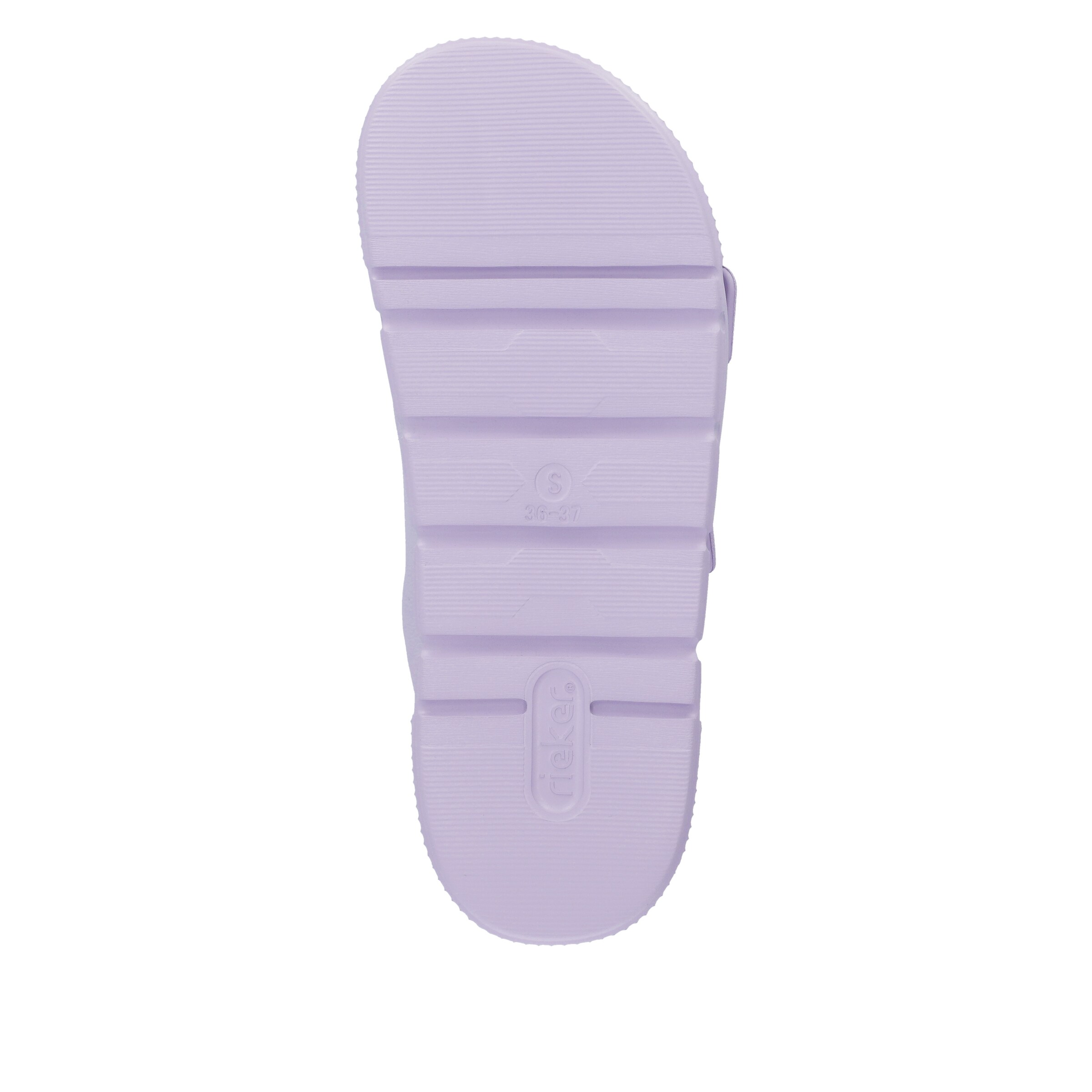 Rieker Pantolette in Lila